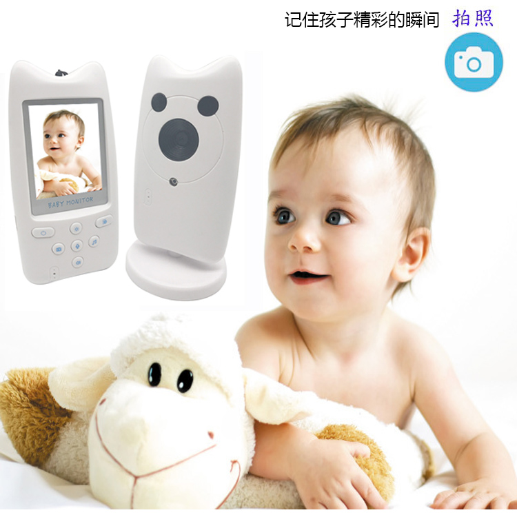 2.4 inch wireless camera standby music baby camera